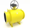LD GAS. Shut-off fully-welded reduced bore ball valve with Horizontal Gearbox | Flange/Flange DN 700 PN 16 | Carbon steel | GOST - под заказ