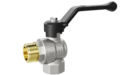 LD Pride. Brass angle ball valve | Female/Male DN 15 PN 40 | Lever handle - под заказ