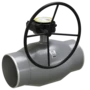 LD Regula. Control fully-welded reduced bore ball valve with Horizontal Gearbox | Weld/Weld DN 250 PN 25 | Carbon steel | GOST - под заказ