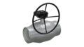 LD. Shut-off fully-welded reduced bore ball valve with Horizontal Gearbox | Weld/Weld DN 200 PN 25 | Carbon steel | GOST - под заказ