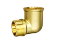 LD Pride. Brass elbow | F/M DN 25 - под заказ