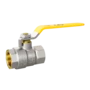 LD Pride GAS. Brass ball valve | Female/Female DN 15 PN 40 | Steel Lever handle - под заказ