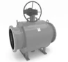 LD. Shut-off fully-welded reduced bore ball valve with Horizontal Gearbox | Flange/Flange DN 800 PN 25 | Carbon steel | GOST - под заказ