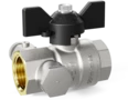 LD Pride. Brass ball valve with drain and air-release M20 thread| Female/Female DN 15 PN 40 | T-handle - под заказ