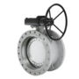 LD. Shut-off triple offset butterfly valve with Horizontal Gearbox | Flange/Flange DN 500 PN 16 | Carbon steel | GOST - под заказ