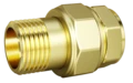 LD Pride. Brass straight union | F/M DN 15 - под заказ