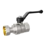 LD Pride. Brass ball valve | Female/Coupling nut DN 20 PN 40 | Lever handle - под заказ