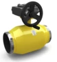 LD GAS. Shut-off fully-welded reduced bore ball valve with Horizontal Gearbox | Weld/Weld DN 600 PN 25 | Carbon steel | GOST - под заказ