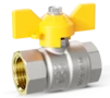 LD Pride GAS. Brass ball valve | Female/Female DN 25 PN 40 | T-handle - под заказ