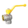 LD Pride GAS. Brass angle ball valve | Female/Female DN 15 PN 40 | Lever handle - под заказ