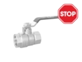 LD Pride. Brass ball valve | Female/Female DN 50 PN 25 | Steel Lever handle - под заказ