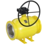 LD GAS. Shut-off fully-welded full bore ball valve with Horizontal Gearbox | Flange/Flange DN 500 PN 16 | Carbon steel | GOST - под заказ