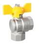 LD Pride GAS. Brass angle ball valve | Female/Female DN 15 PN 40 | T-handle - под заказ