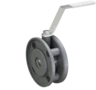 LD Swift. Shut-off zinc-plated full bore ball valve with Lever handle | DN 32 PN 16 | Interflanged Carbon steel | GOST - под заказ