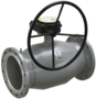 LD Energy Regula. Control fully-welded reduced bore ball valve with Horizontal Gearbox | Flange/Flange DN 200 PN 25 | Carbon steel | GOST - под заказ