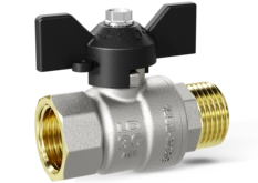 LD Pride. Brass ball valve | Female/Male DN 15 PN 40 | T-handle