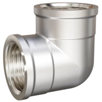 LD Pride. Brass nickel-plated elbow | F/F DN 15