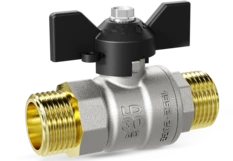 LD Pride. Brass ball valve | Male/Male DN 15 PN 40 | T-handle