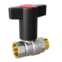 LD Pride. Brass ball valve | Female/Male DN 15 PN 40 | Plastic T-handle