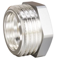 LD Pride. Brass nickel-plated reducer | M/F DN 20x15