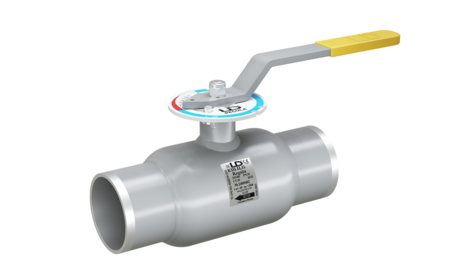 LD Regula. Control fully-welded reduced bore ball valve with Lever handle | Weld/Weld DN 50 PN 40 | Stainless steel | DIN