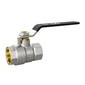 LD Pride. Brass ball valve | Female/Female DN 40 PN 25 | Steel Lever handle
