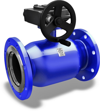 LD Energy. Shut-off fully-welded reduced bore ball valve with Horizontal Gearbox | Flange/Flange DN 300 PN 16 | Alloy steel | GOST