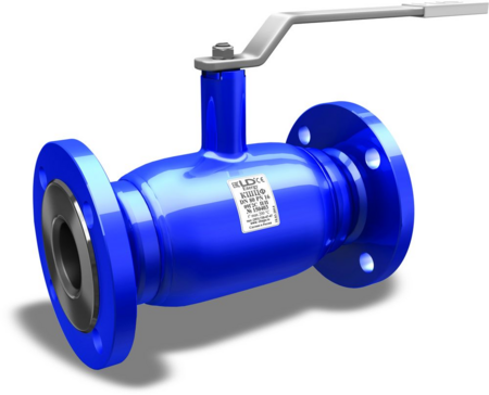 LD Energy. Shut-off fully-welded full bore ball valve with Lever handle | Flange/Flange DN 100 PN 16 | Alloy steel | GOST