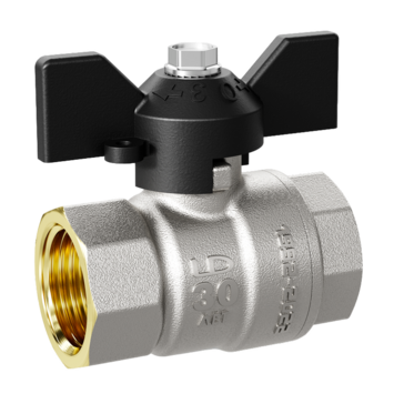 LD Pride. Brass ball valve | Female/Female DN 32 PN 25 | T-handle