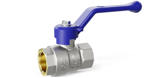 LD Pride Oxygen. Brass ball valve | Female/Female DN 20 PN 40 | Lever handle