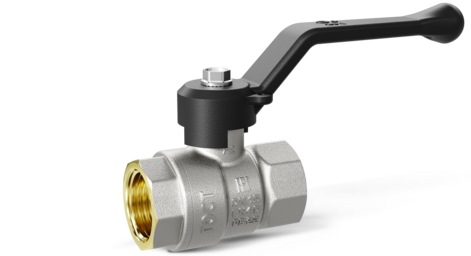 LD Pride. Brass ball valve | Female/Female DN 25 PN 40 | Lever handle