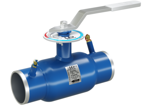 LD Energy Regula. Control fully-welded reduced bore ball valve with Lever handle | Weld/Weld DN 40 PN 40 | Alloy steel | GOST