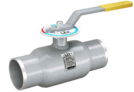 LD Regula. Control fully-welded reduced bore ball valve with Lever handle | Weld/Weld DN 50 PN 40 | Carbon steel | GOST
