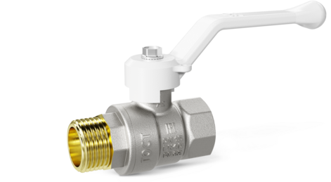 LD Pride. Brass ball valve | Female/Male DN 20 PN 40 | Lever handle
