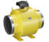 LD GAS. Shut-off fully-welded reduced bore ball valve with Horizontal Gearbox | Weld/Weld DN 800 PN 25 | Carbon steel | GOST - to order
