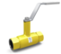 LD GAS. Shut-off fully-welded reduced bore ball valve with Lever handle | Thread/Thread DN 100 PN 25 | Carbon steel | GOST - to order