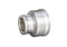 LD Pride. Brass nickel-plated reduced socket | F/F DN 20x15 - to order